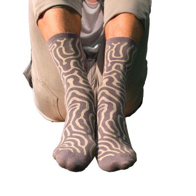 Socks ( Ash &amp; Sand )