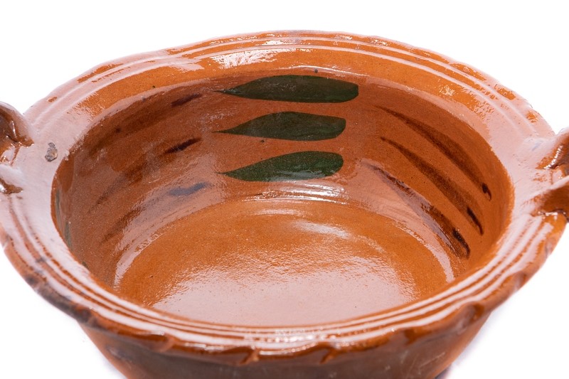 Cazuela de Barro 12" / Clay Sauce Pan