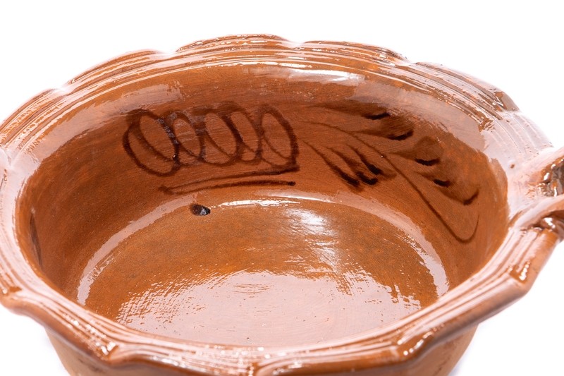 Cazuela de Barro 14" / Clay Sauce Pan