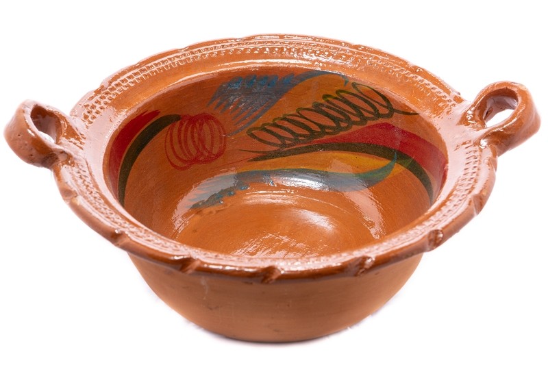 Cazuela de Barro 18&quot; / Clay Sauce Pan