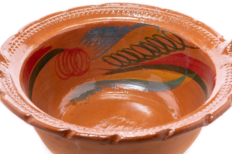 Cazuela de Barro 18" / Clay Sauce Pan