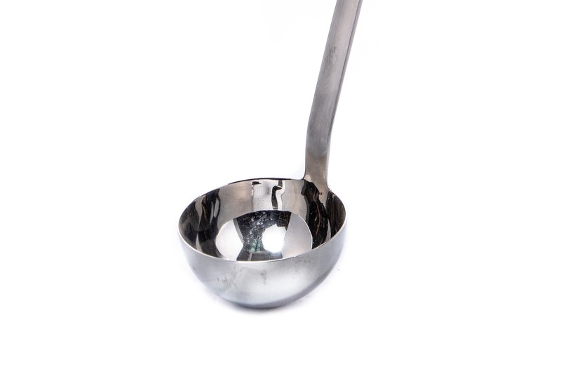 Cucharon Acero (16 OZ STEEL LADLE)