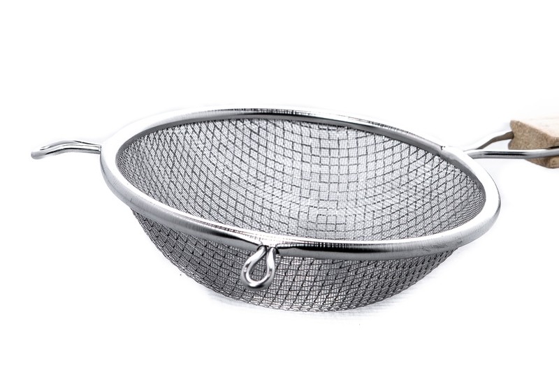 Coladera / Sedazo mango de madera 6" Strainer