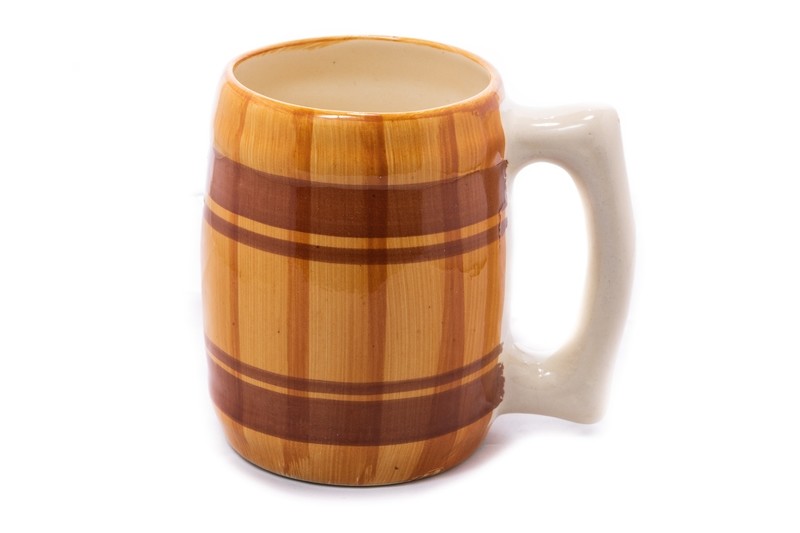 Tarro Barril / Clay Beer Mug