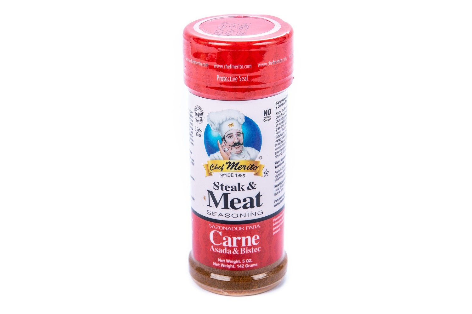 Sazonador Chef Merito para Carne &amp; Bistec 5oz