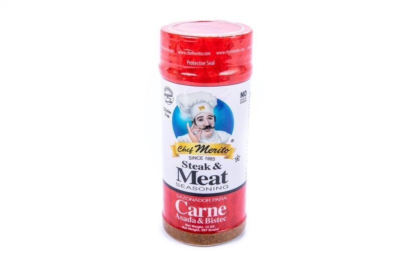 Sazonador Chef Merito para Carne &amp; Bistec 12oz