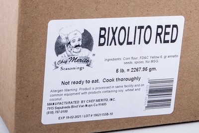Chef Merito Bixolito Red 5lbs