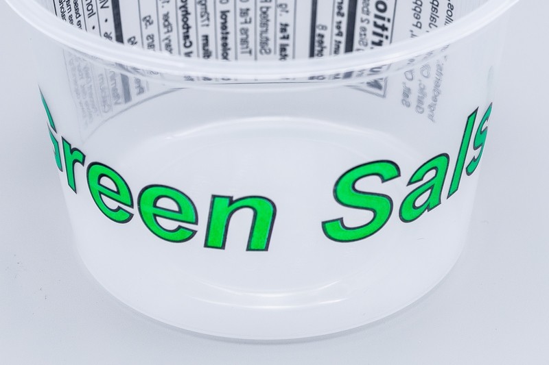 Placon Salsa Verde 16oz Transp 500ct