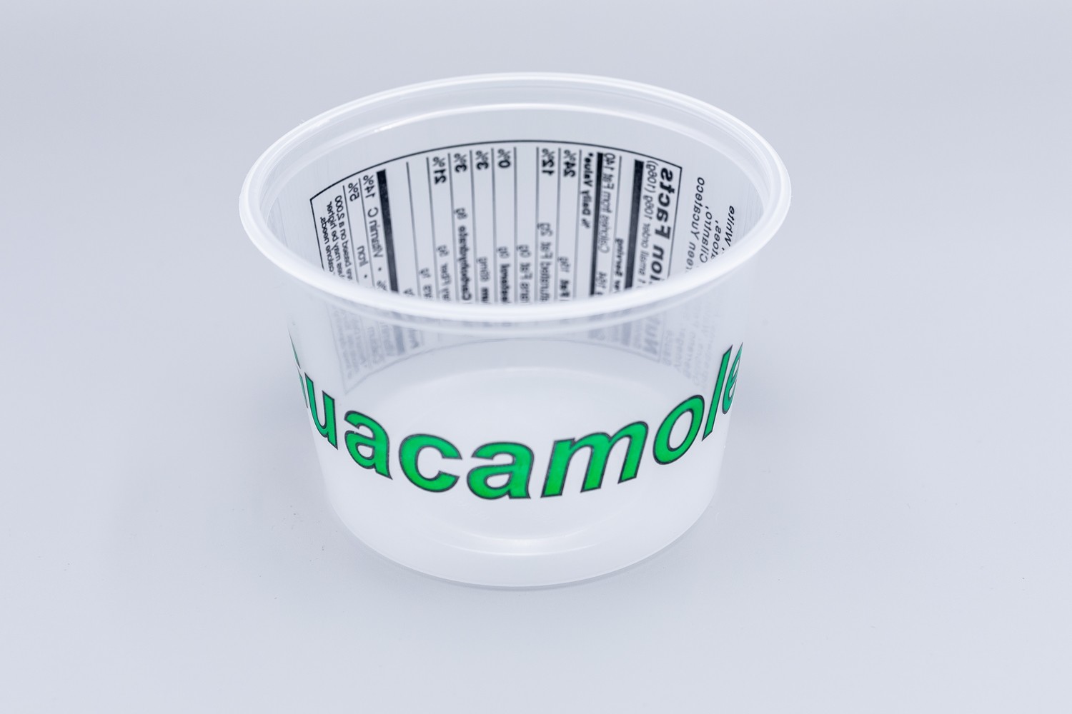 Placon Guacamole 16oz Transp 500ct