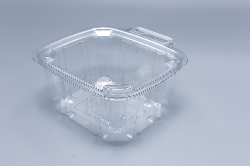 PolarPak Breakaway TV 16oz Round Hinged 16oz Transp