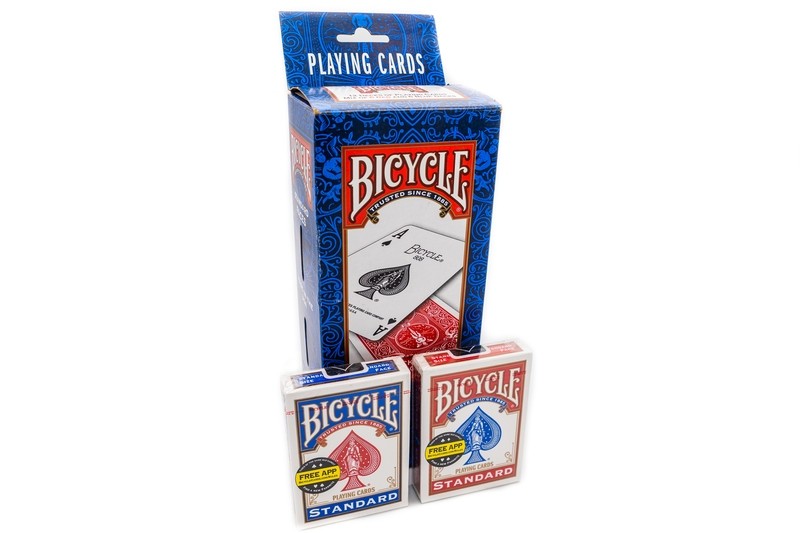 Bicycle Baraja Americana Bicycle 12 pks  6 blue/6 red