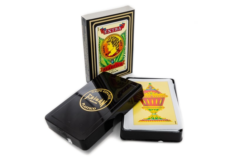 Baraja Espanola Faisan de Plastico / Plastic Coated Spanish Playing cards