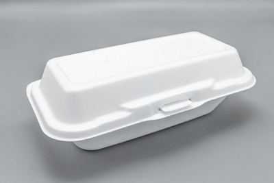 Carry-out container Hoagie #99HT1 9.8&quot; x 5.3&quot; x 3.3&quot; White