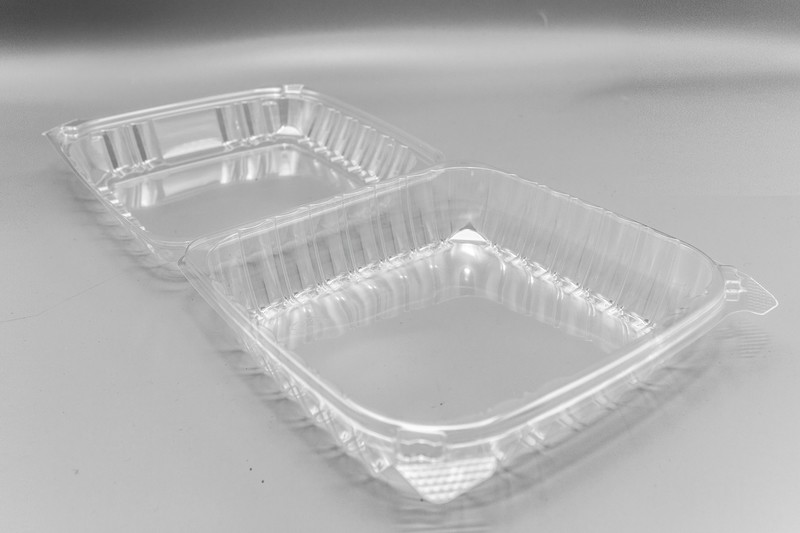 Contenedor Transparente Mediano 8.3" x 8.3" x 3" #C90PST1