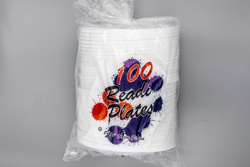 Readi Platos de Unicel Desechables 8 7/8&quot; 100pcs 8 7/8&quot; White