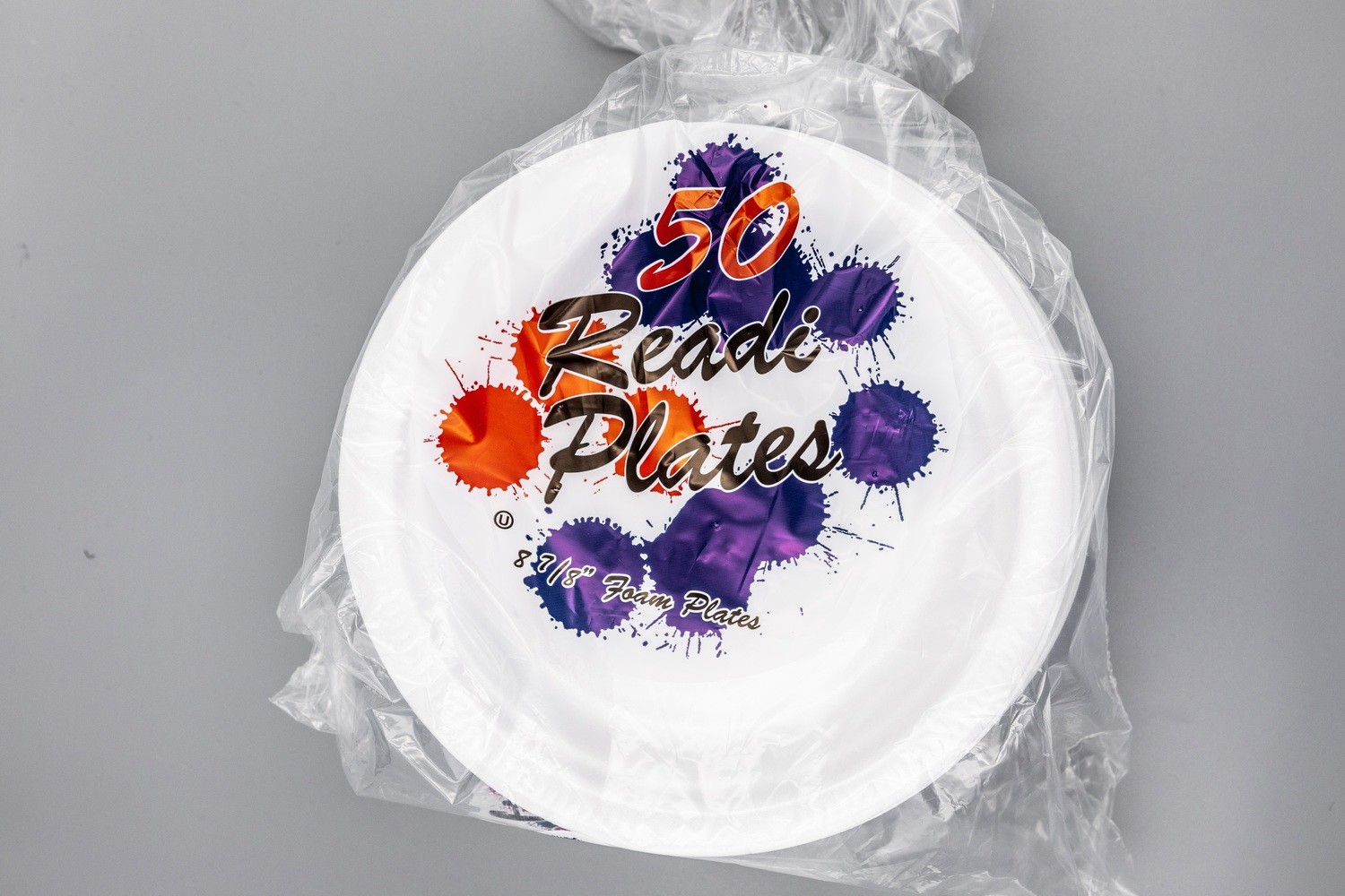 Readi Platos de Unicel Desechables 8 7/8&quot; 50pcs  8 7/8&quot; White