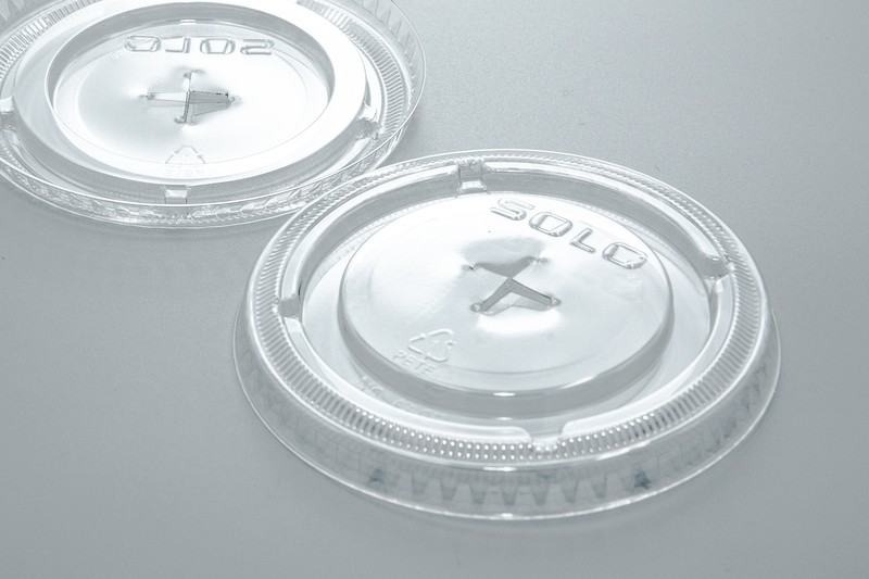 Dart Straw Slotted Lid / Tapas #662TS