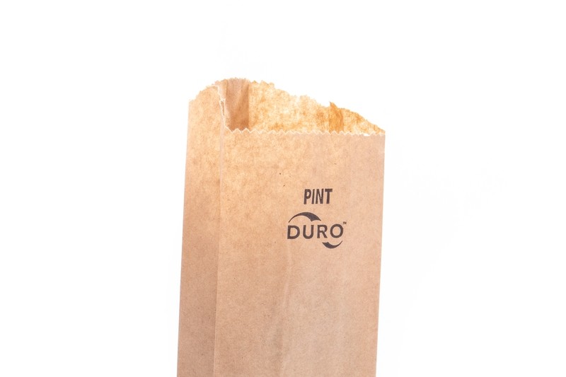 Brown Paper Bags  Pint 3 3/4" x 2 1/4"x 11 1/2" Brown