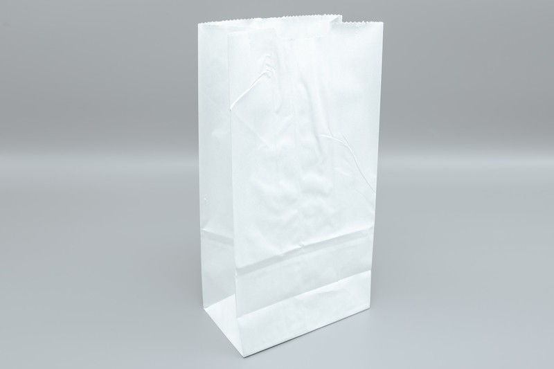 White Paper Bag #12 White