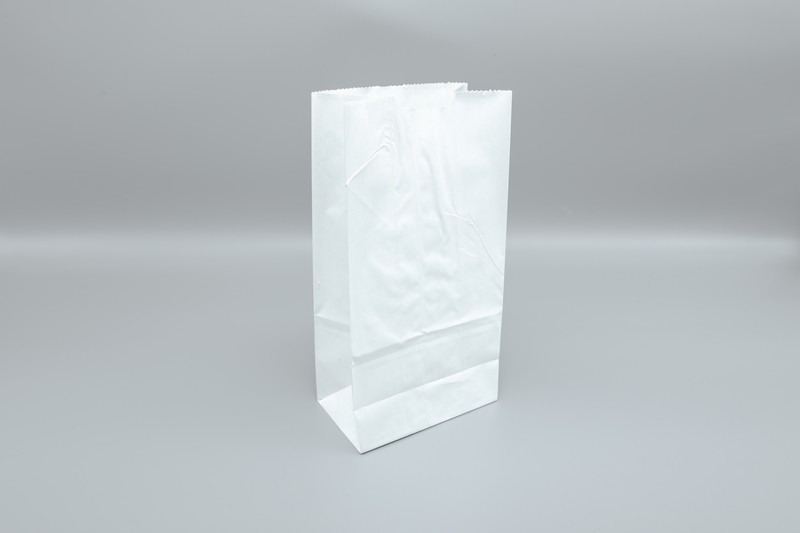 White Paper Bag #25 White
