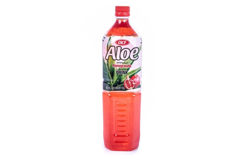 Aloe Pomegrate Flavored Drink 1.5Lx12ct