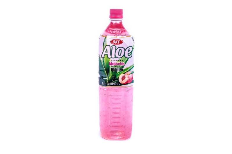 Aloe Peach Flavored Drink 1.5Lx12ct