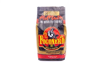 El Fogonero 100% Mesquite Charcoal 6.6Lbs (Carbón)