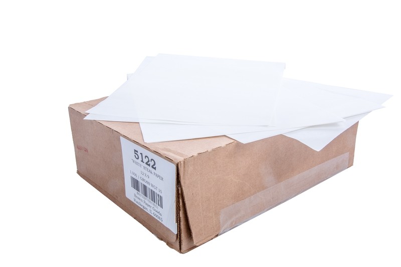 Steak Paper 9x12  Peach-Green (Brown)