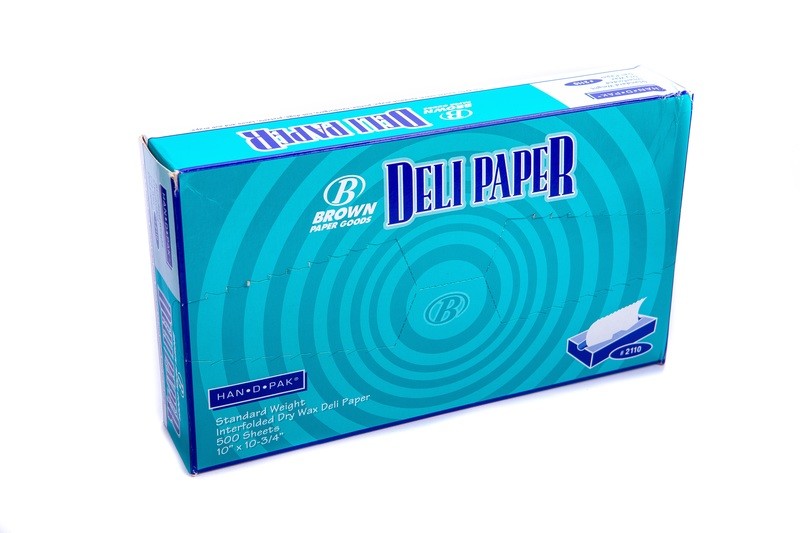 Senior Wax Deli Paper 10&quot; x 103/4&quot;