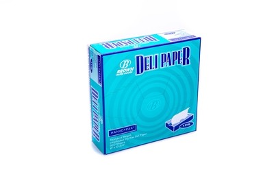 Midget Wax Deli Paper 6" X 10 3/4"