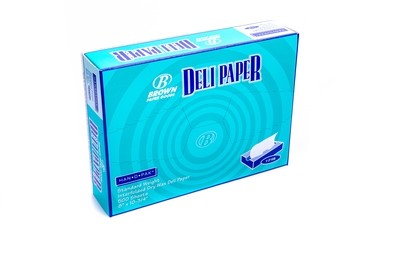 Jr Wax Deli Paper 8x10 3/4