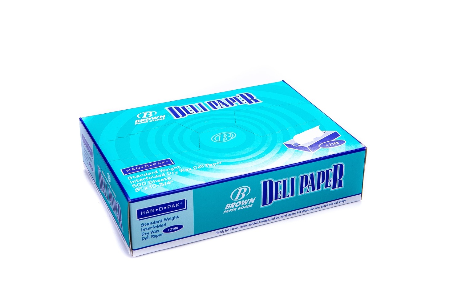Jr Wax Deli Paper 8x10 3/4