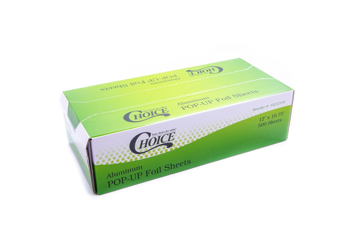 Pop-Up Aluminum Foil Sheets  12X10 3/4