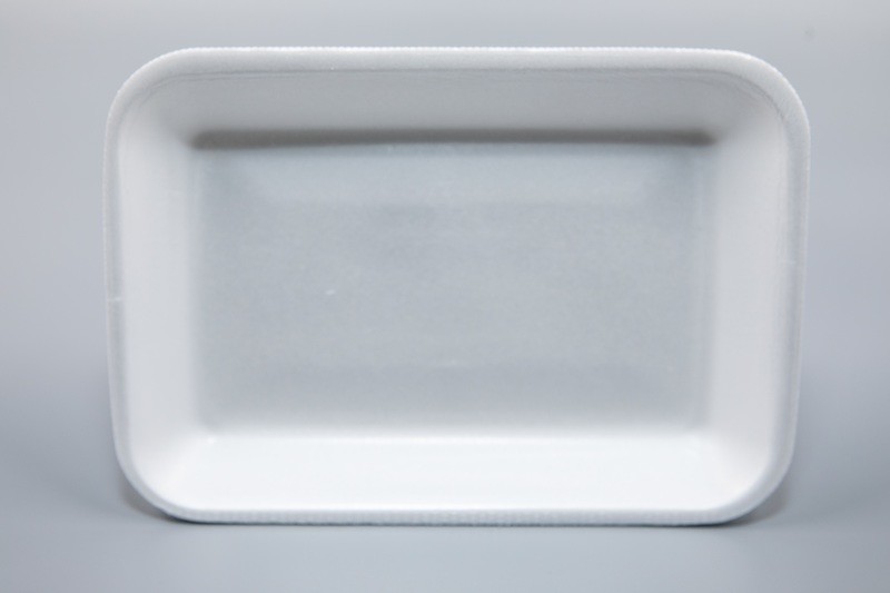 Foam Tray #2 White (500ct) Dyne-a-Pak