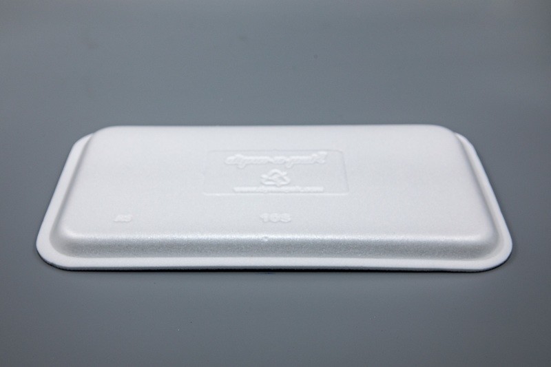 Foam Tray #10S White (500ct) Dyne-a-Pak