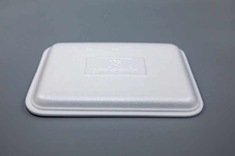 Foam Tray #4S White (500ct) Dyne-a-Pak