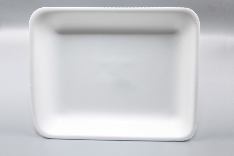 Foam Tray #8PP White (400ct) Dyne-a-Pak