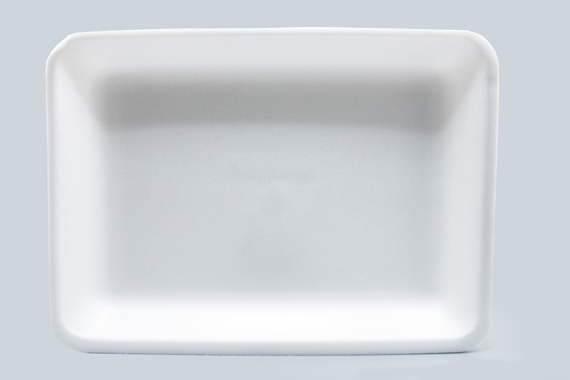 Foam Tray #9L White (250ct) Dyne-a-Pak