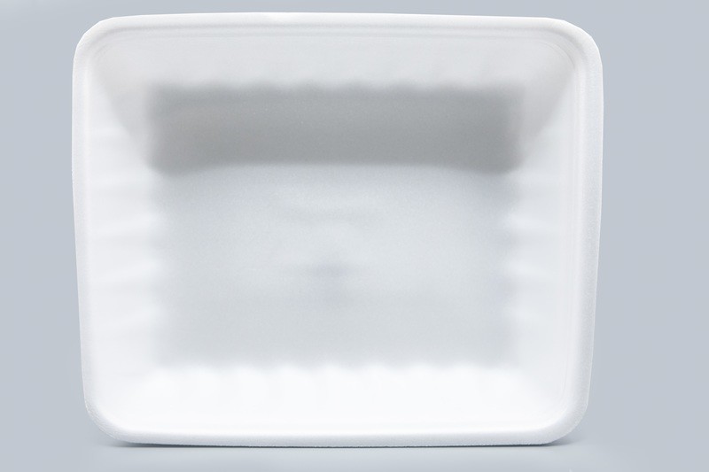 Foam Tray #809P White (200ct) Dyne-a-Pak