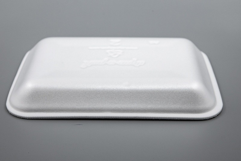 Foam Tray #2S White (500ct) Dyne-a-Pak