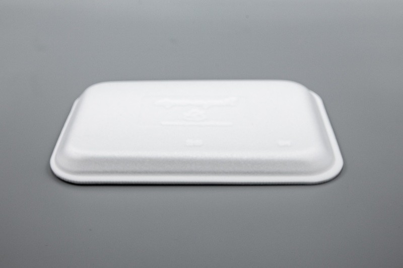Foam Tray #2PL White (400ct) Dyne-a-Pak