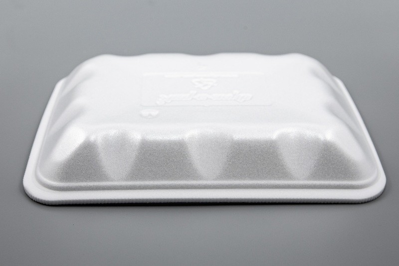 Foam Tray #4PL White (400ct) Dyne-a-Pak
