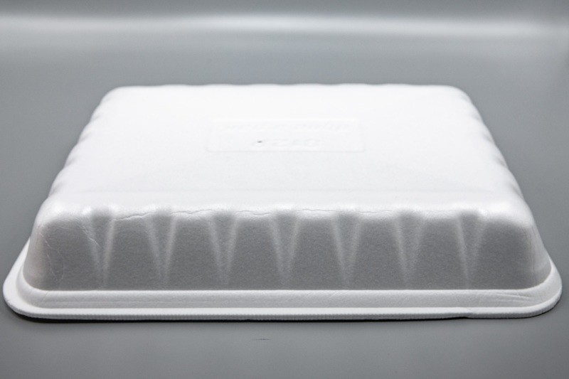 Foam Tray #812P White (100ct) Dyne-a-Pak