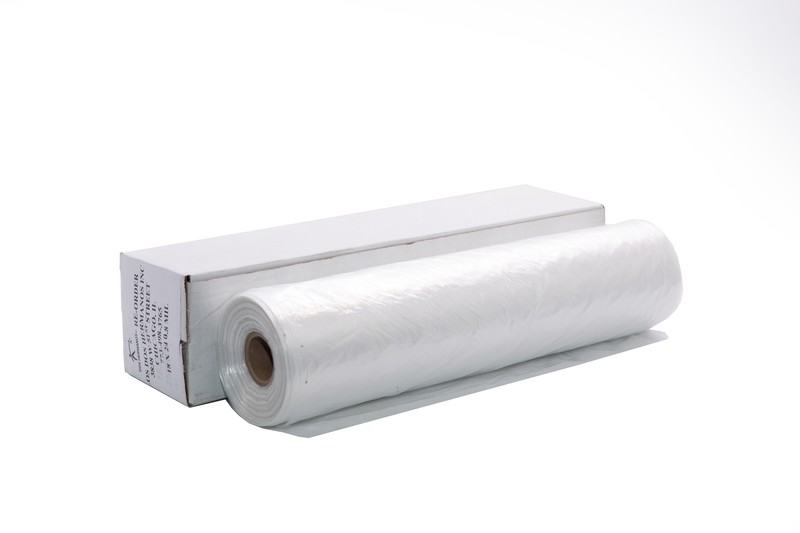 Los Dos Hermanos Clear Plastic Bag Roll 18&quot;x24&quot; 0.8mil
