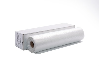Los Dos Hermanos Clear Plastic Bag Roll 18&quot;x24&quot; 0.8mil