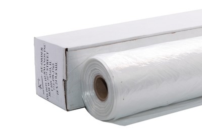 Los Dos Hermanos Clear Plastic Bag Roll 18"x24" 0.8mil