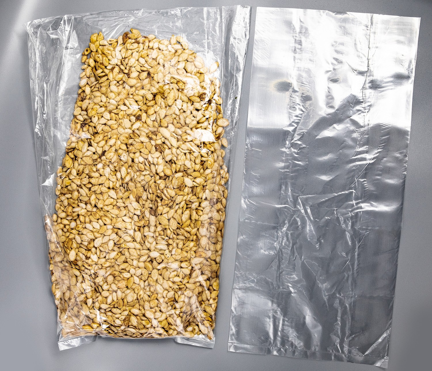 Los Dos Hermanos LDPE Poly Bag 8&quot;+4&quot;x18&quot; 0.9mil