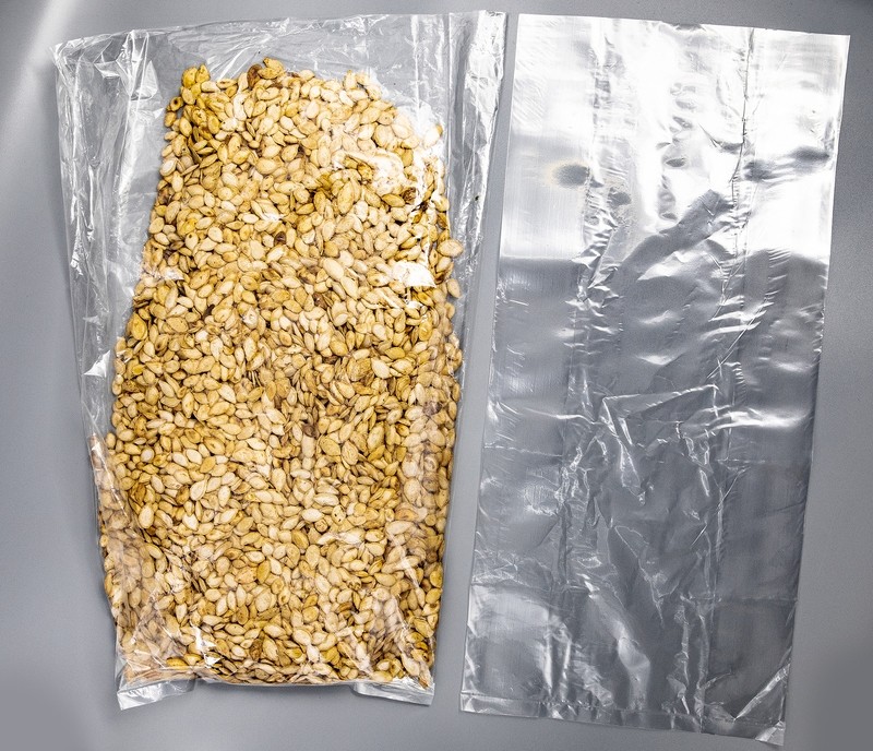 Los Dos Hermanos LDPE Poly Bag 8"+4"x18" 0.9mil
