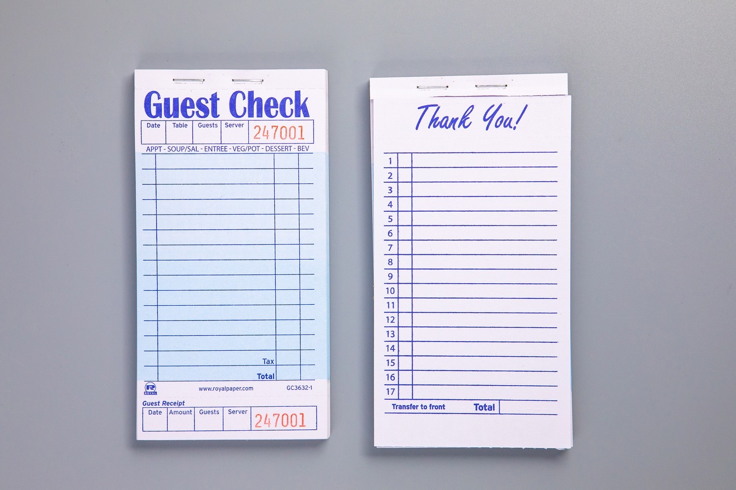 (PRO SOURCE) 1 Part &quot;Guest Checks&quot; G7000