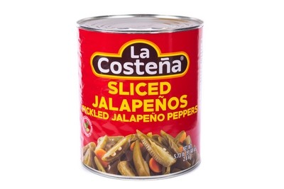 La Costena Sliced Jalapenos 5.73Lbs